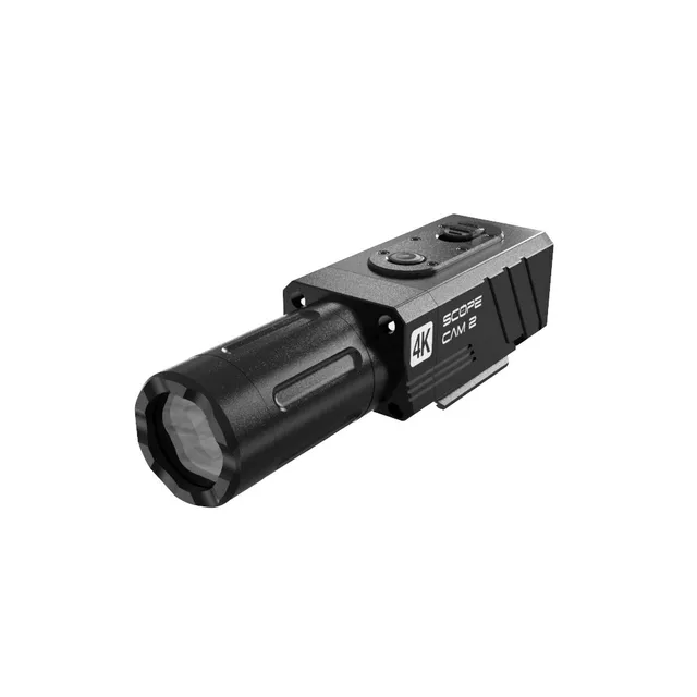 RunCam Scope Cam 2 4K Airsoft Camera Digital Zoom Customized Crosshairs IP64 Paintball WaterProof APP 1400mAh 128G Scopecam 3
