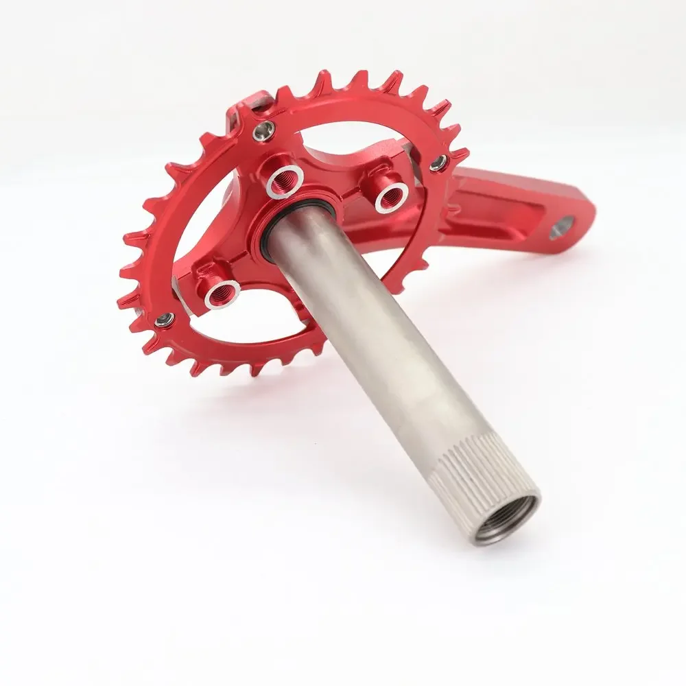 52T Chainring Adapter Aluminum Alloy BCD 104mm With Lithium Battery