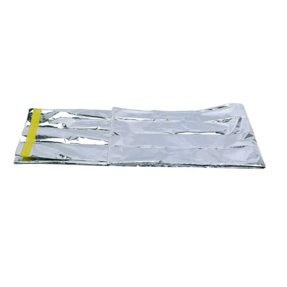Emergent Blanket Thermal Outdoor Survive First Aid Kit Space Foil Camp Hike Mountaineer Bug Out Bag Heat Retain