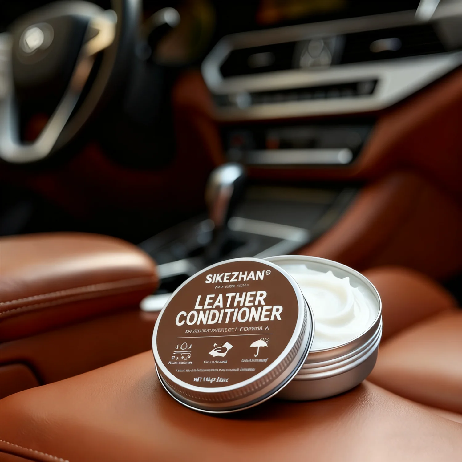 Leather Repair&Care:Cleaner,Conditioner,Balm-Scratch Remover,Polish Restorer,Color Renewer Sofas,Car Seats,Shoes-Solution