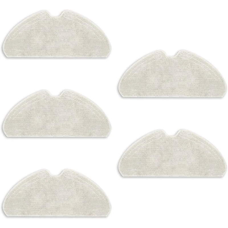

5pcs Vacuum Cleaner Sweeping Robot Cleaning Cloth Wipe Mop Rag for D10S/D10S Dropship