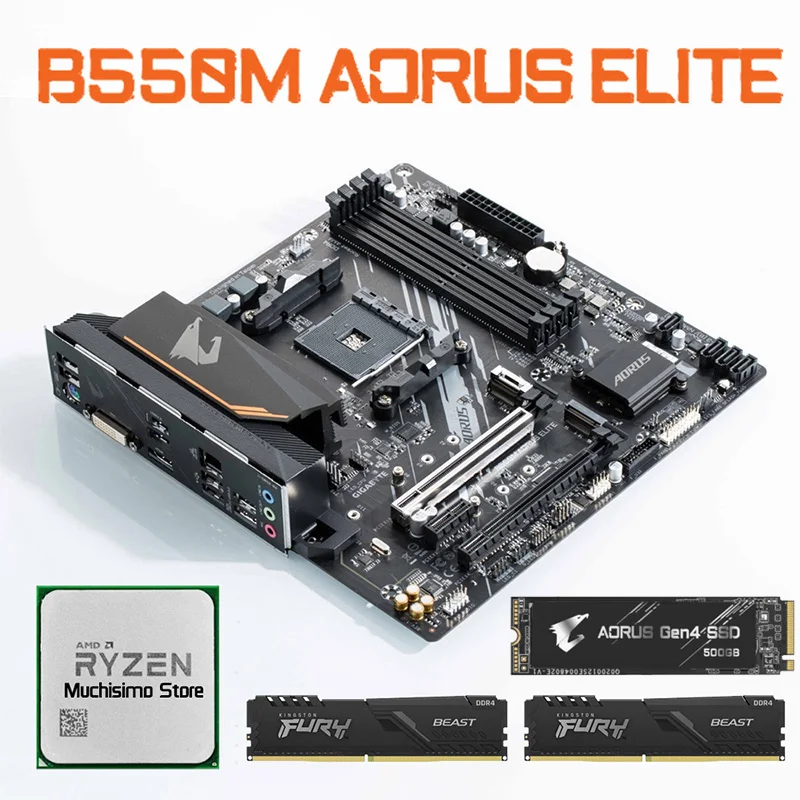 Carte mère AMD Ryzen 7 5800X R7 5800X, CPU + ASUS TUF GAMING B450M PRO S  Set Kit, processeur, AM4, neuf, sans ventilateur - AliExpress