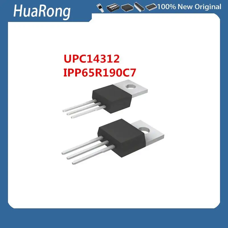 

5Pcs/Lot UPC14312 14312 IPP65R190C7 TO-220 FSGM0465RWDTU TO-220F-6 IPD60R380P6 6R380P6 TO-252