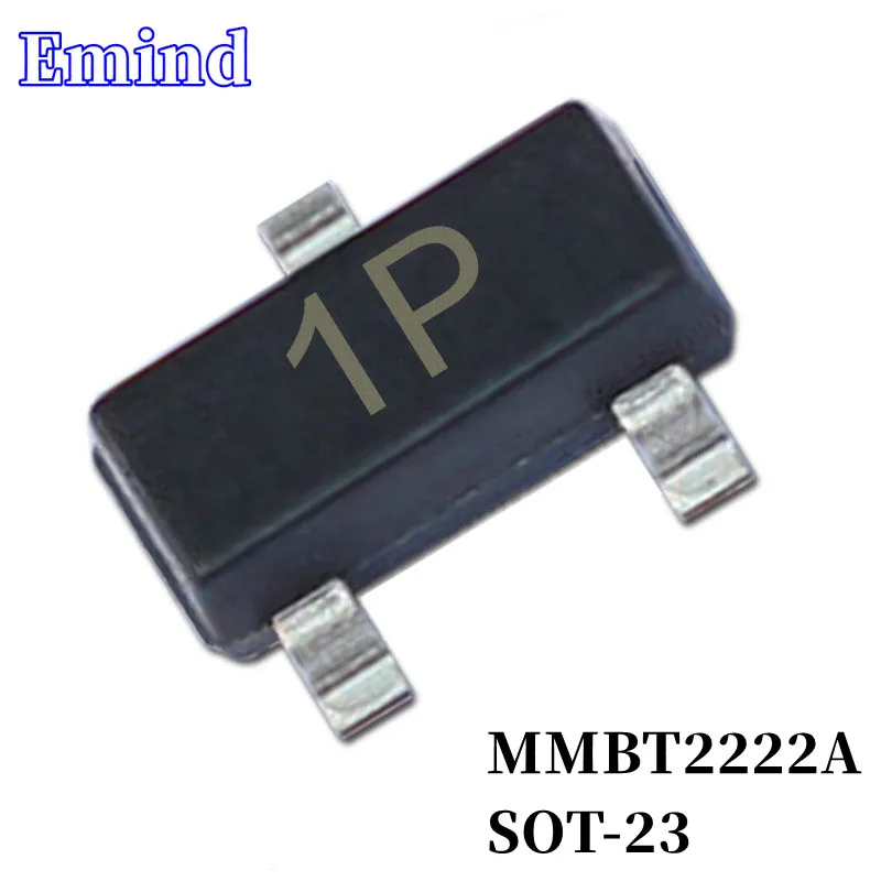 

500/1000/2000/3000Pcs MMBT2222A SMD Transistor SOT-23 Footprint 1P Silkscreen NPN Type 40V/150mA Bipolar Amplifier Transistor