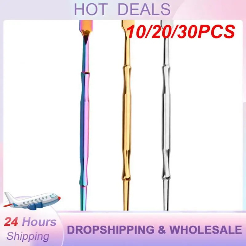 

10/20/30PCS Cuticle Pusher Professional Easy To Use Ergonomic Must-have Long-lasting Top-rated High-quality Nail Art Tools