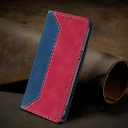 Splice Leather Magnetic Flip Phone Case Cover for Blackview Color 6 (5)