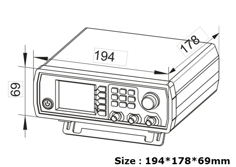 JDS6600 Dual Channel Fully CNC DDS Arbitrary Wave Function Signal Generator Pulse Signal Source Frequency Meter