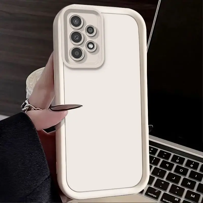 Luxury Matte Soft Silicone Phone Case Cover