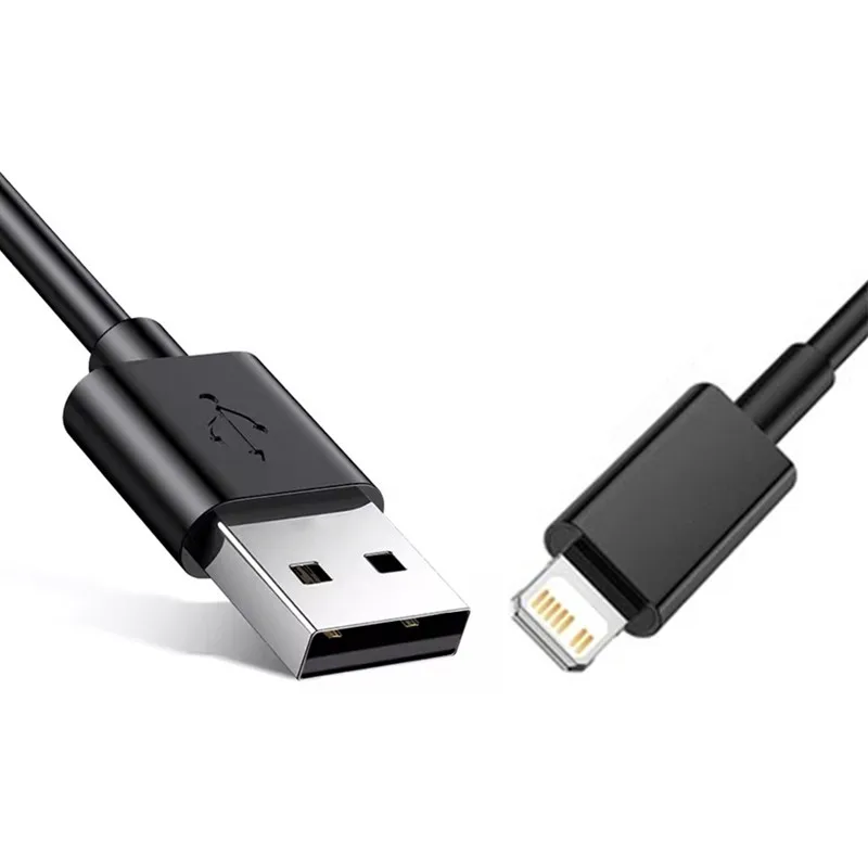 0.2m 1m 2m 3m USB Charger Line USB Data Sync Cable For Apple iPhone 6S 7 8 Plus XR XS Max 11 12 mini 13 14 5S SE