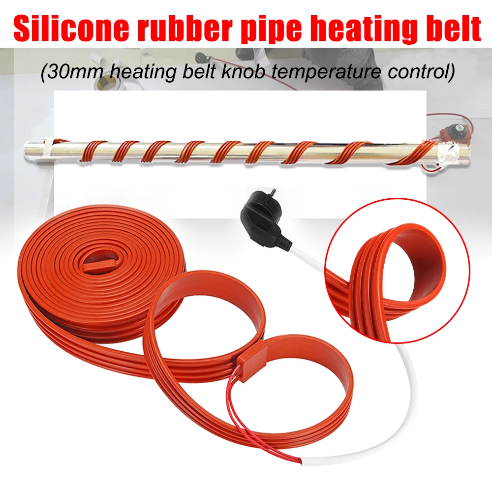 80W/160W/240W/400W Self-regulating Low Temperature Heating Tape Snow  Melting Drain Water Pipe Freeze Protection Heat Cable - AliExpress