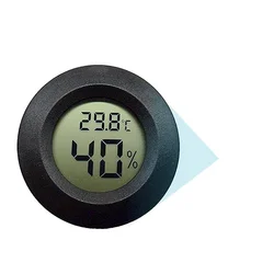 Mini LCD Digital Thermometer & Hygrometer with Wide Temperature Range (1PCS)