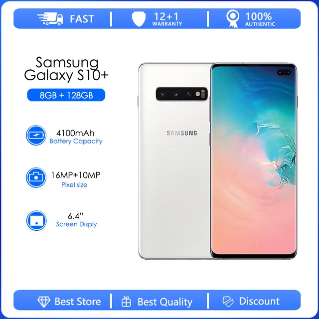  SAM Galaxy S10 Smartphone SM G973F, 4G, International