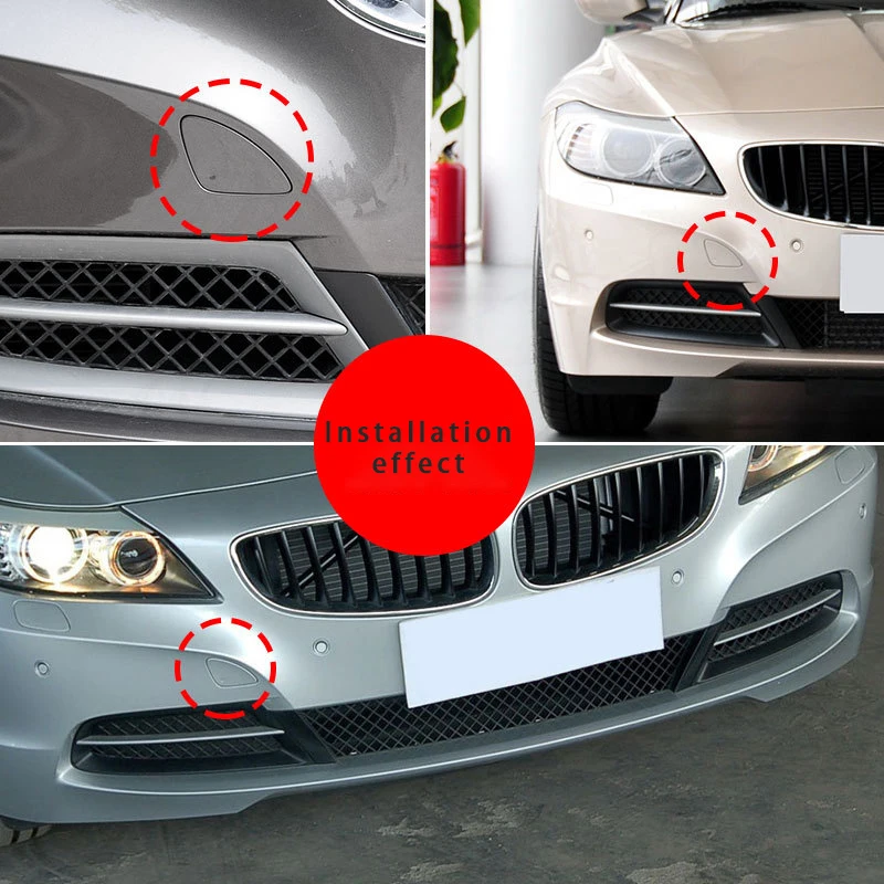 Front Bumper Towing Hook Hole Cover for BMW Z4 E89 2009-51117228111