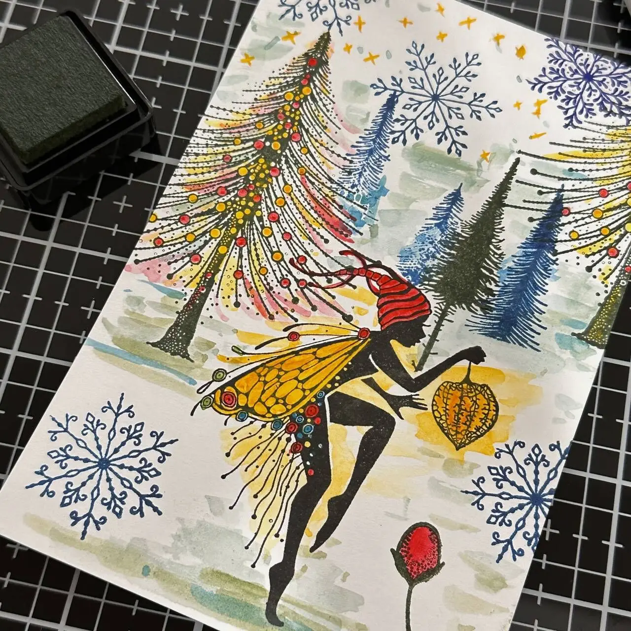 2024 Christmas Starlight Whispers Collection Stamps Stencil Scrapbook Diary Decoration Embossing Cut Die Template DIY Make Card