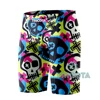 Summer Swimming Trunks Men Professional Tight Jammer Swimwear Outdoor Beach Printed Solid Durable Training Surfing Swim Shorts 1