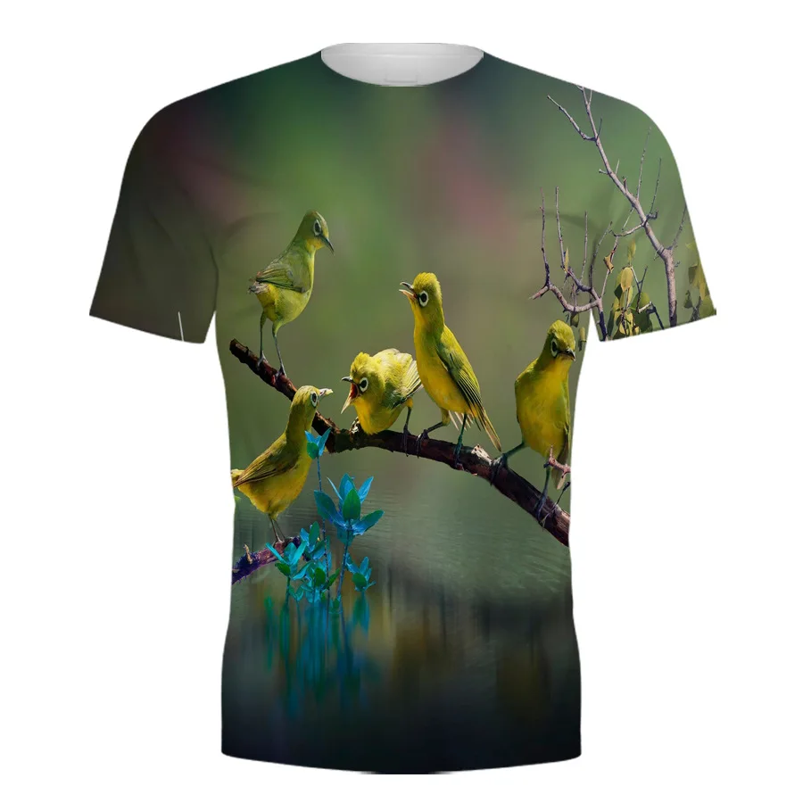 3D Print Short Sleeve T Shirt Fashion Streetwear