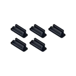 Self - Adhesive Silicone Pen Holder Clip Set for Wall or Desktop Storage (5PCS)