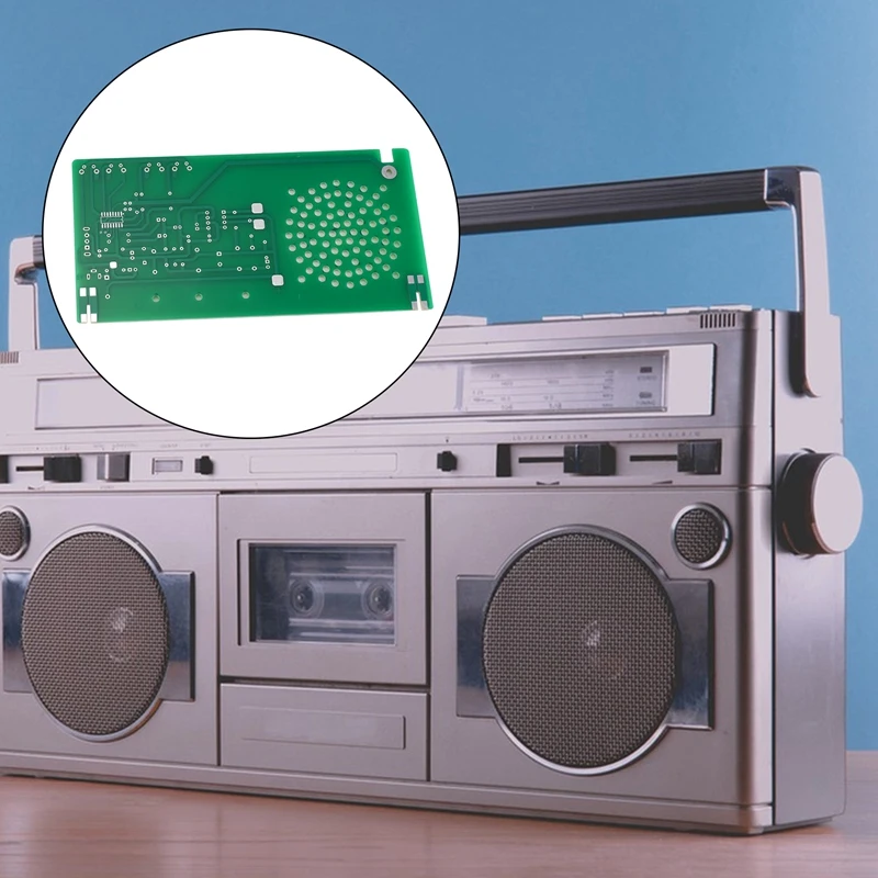 FM 라디오 DIY 키트, RDA5807 FM 라디오 리시버, 87Mhz-108Mhz 주파수 변조, TDA2822 전력 증폭기
