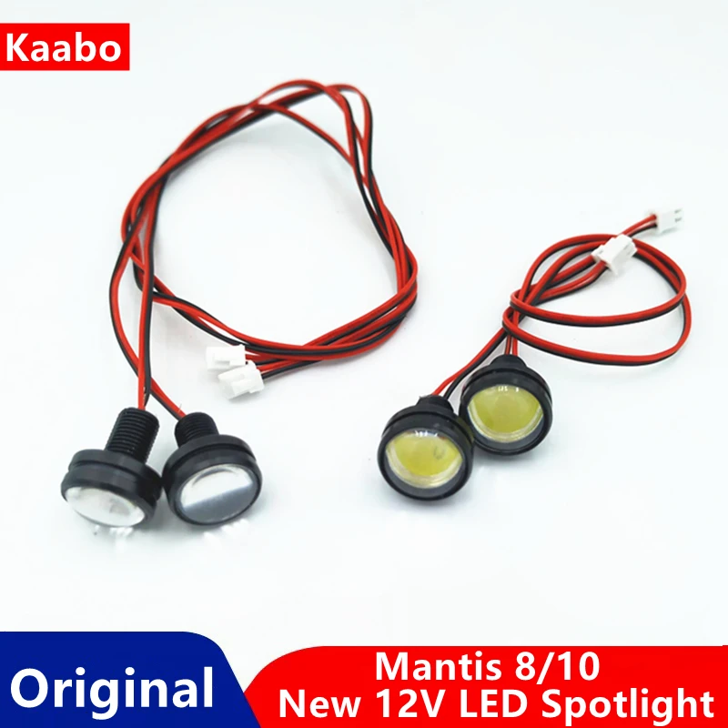 Faretto Led 12V Originale Nuova Versione Per Kaabo Mantis 8/10 Scooter Elettrico 12V Led Luce Anteriore Accessori Luce Freno