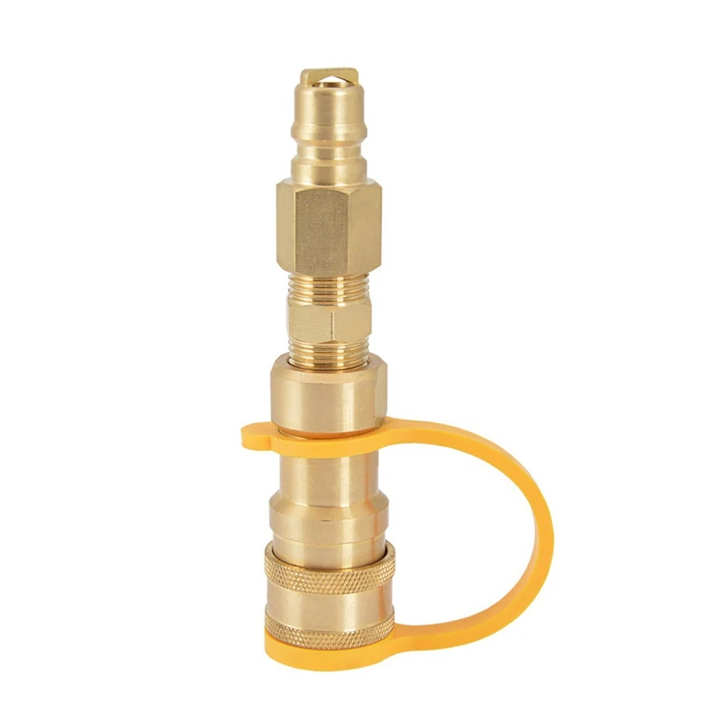 3/8 Inch Natural Gas Quick Connector Propane Quick Connect Fittings For