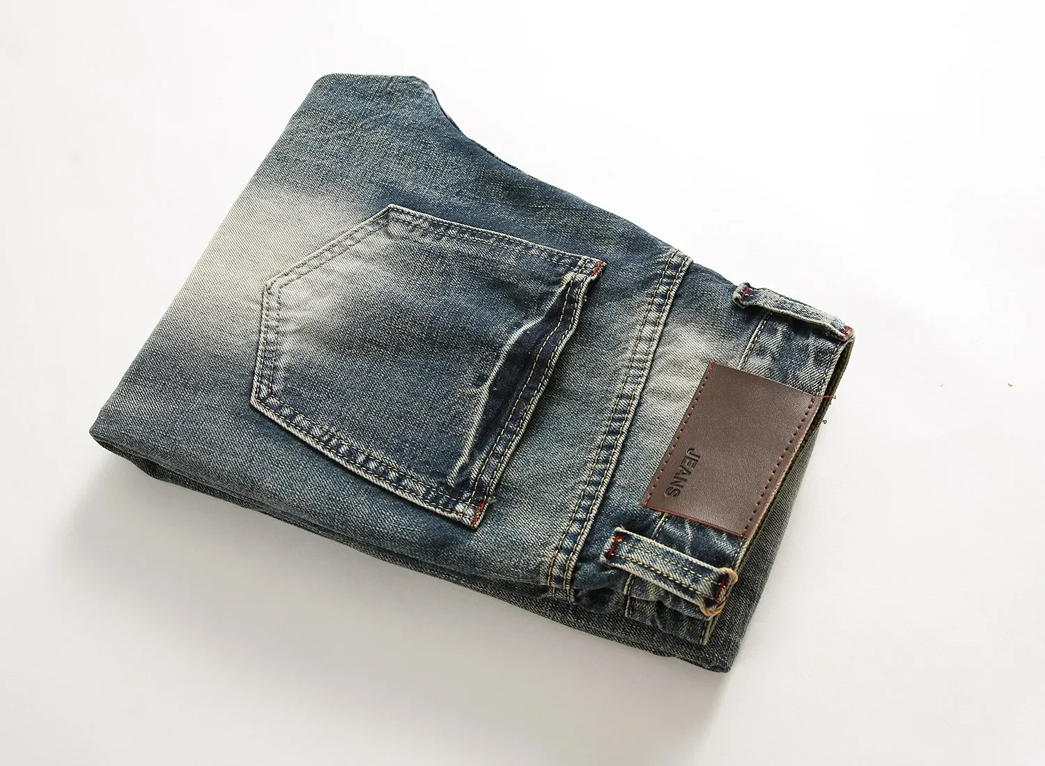 PlatiNum Light Blue Denim Jeans Detail 22