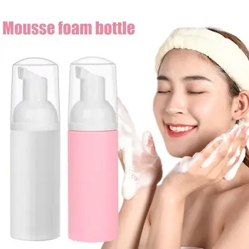 빈 페이셜 클렌저 무스 폼 젤 헤드 워시 압력 클렌징 폼 병, 브러시 타입 밀크 비누 포밍 디펜서 V6P3, 30ml