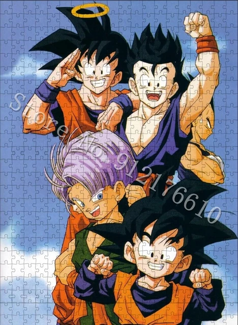 Puzzle Dragon Ball Z 1000 Pieces  Dragon Ball Z Crossword Puzzle - Ball Z  Jigsaw - Aliexpress