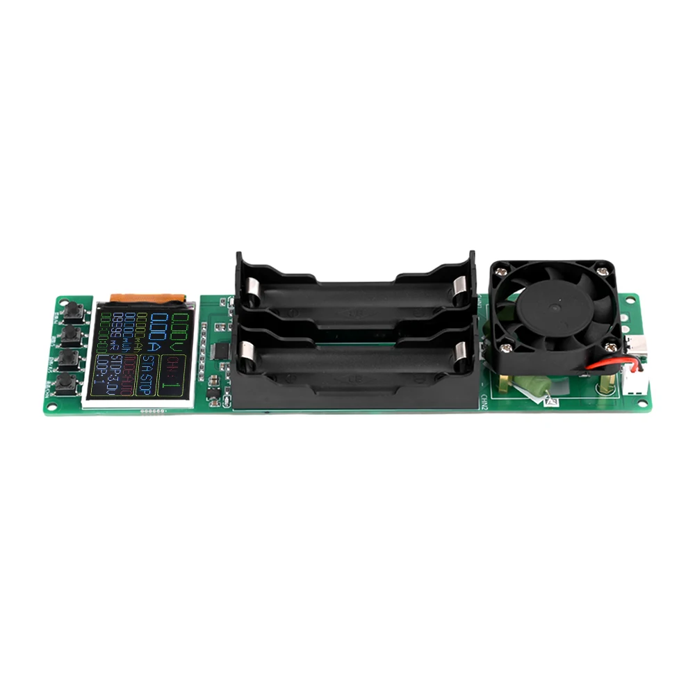 Resistance Tester 18650 Lithium Battery Capacity Tester Internal Resistance Tester Battery Power Detector Module Dual Type-C For Electrician Tool