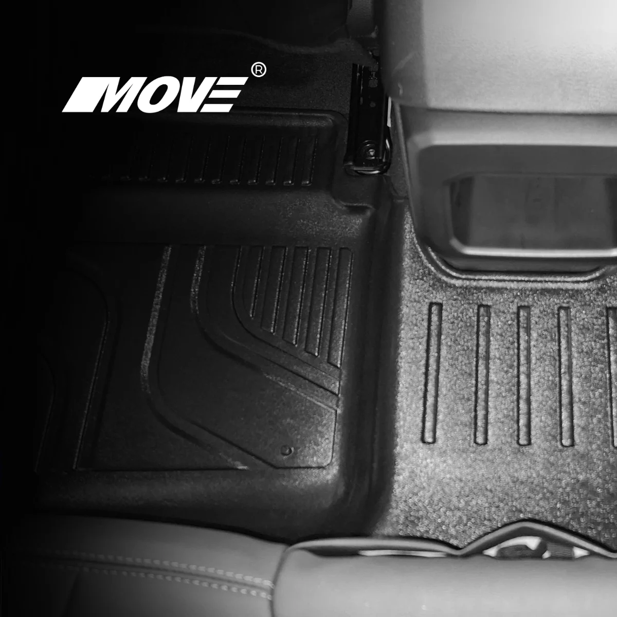 Tappetini per auto in TPE per Mitsubishi Triton 2020+ Set di tappetini per veicoli antiscivolo per tutte le stagioni Protezione interna durevole di alta qualità Vietnam - Image 5