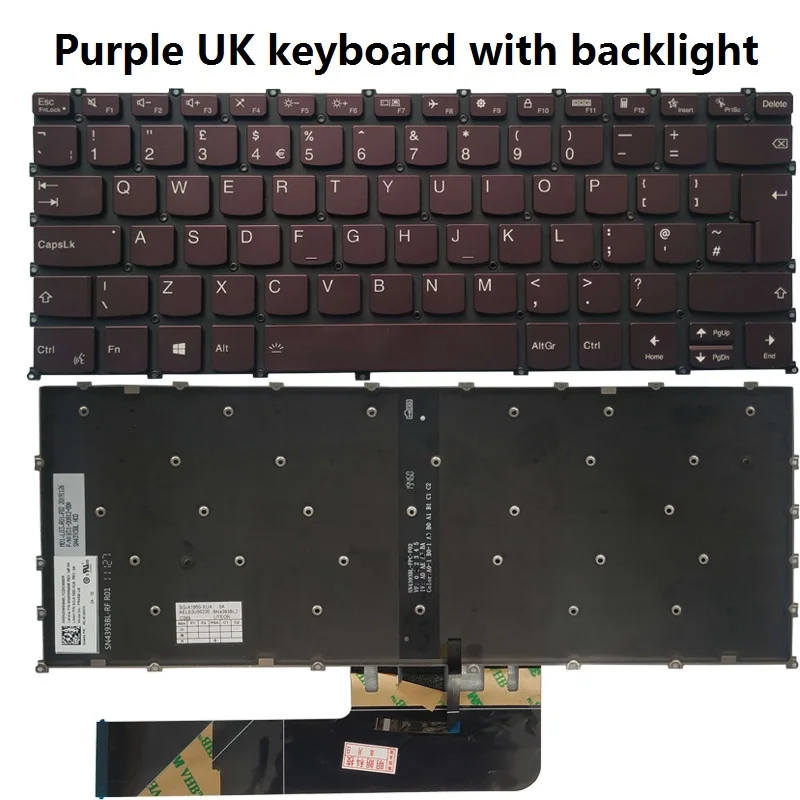 Lenovo IdeaPad 5 14IIL05 14ITL05 Flex 5 14ARE05 5-14IIL05 Flex 5-14IIL05 Flex 5-14ARE05  þƾ RU, US, ξ Ʈ Ű