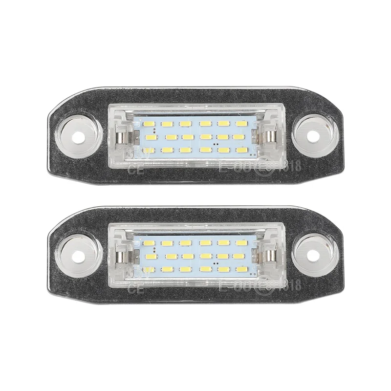 

2Pcs Canbus Xenon White LED Car Number License Plate Lights For Volvo C30 C70 S80 V70 XC70 S40 V50 S60 V60 XC60 XC90 etc