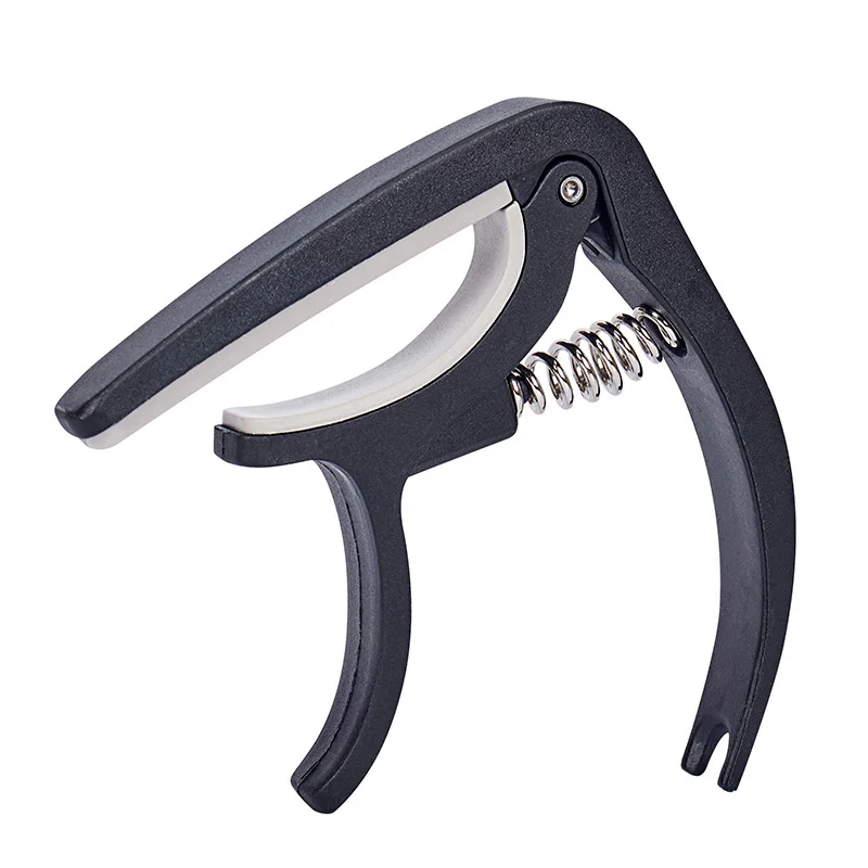 Plastic Guitar Capo Two In One Guitar Tool Easy To Use Suitable for 6-string Acoustic Classical Electric Guitar Capo Clip