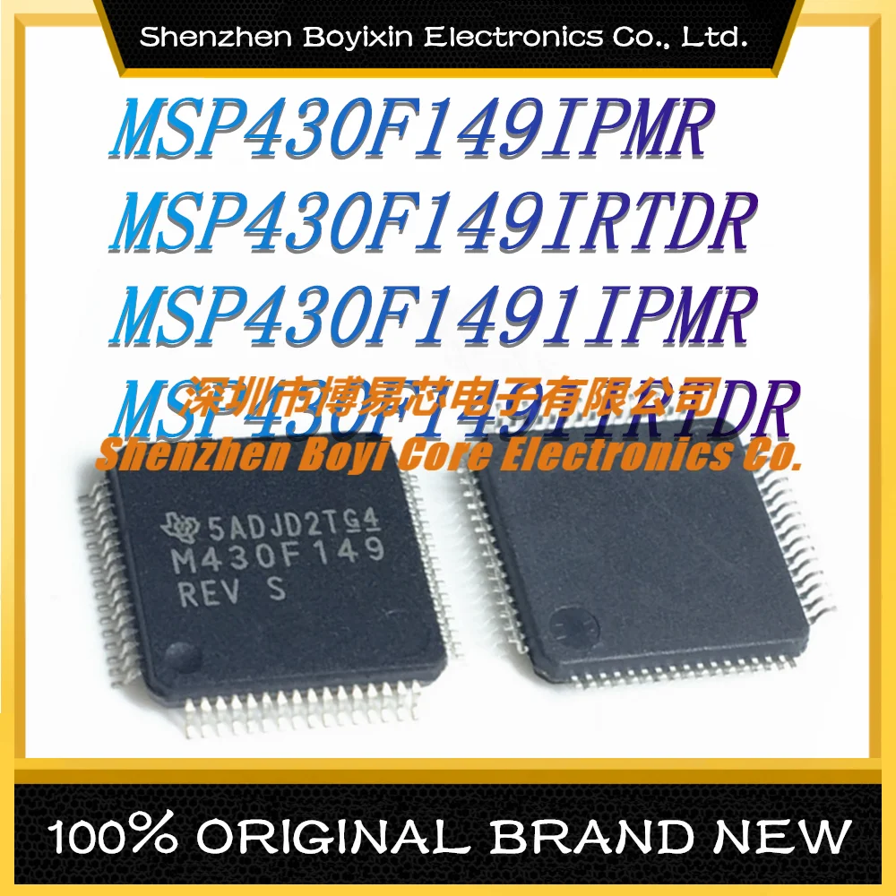 

MSP430F149IPMR MSP430F149IRTDR MSP430F1491IPMR MSP430F1491IRTDR new original genuine microcontroller ic chip