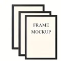 Black Frame (3pc)