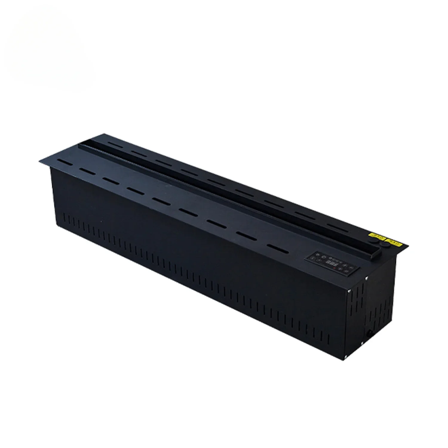 European Style Multi Color LED Simulation Carbon Flame Voice Activated Embedded 3D Fogging Electric Fireplace 6