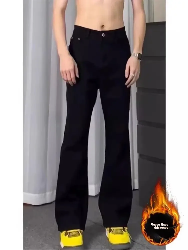 Black color fleece-lined