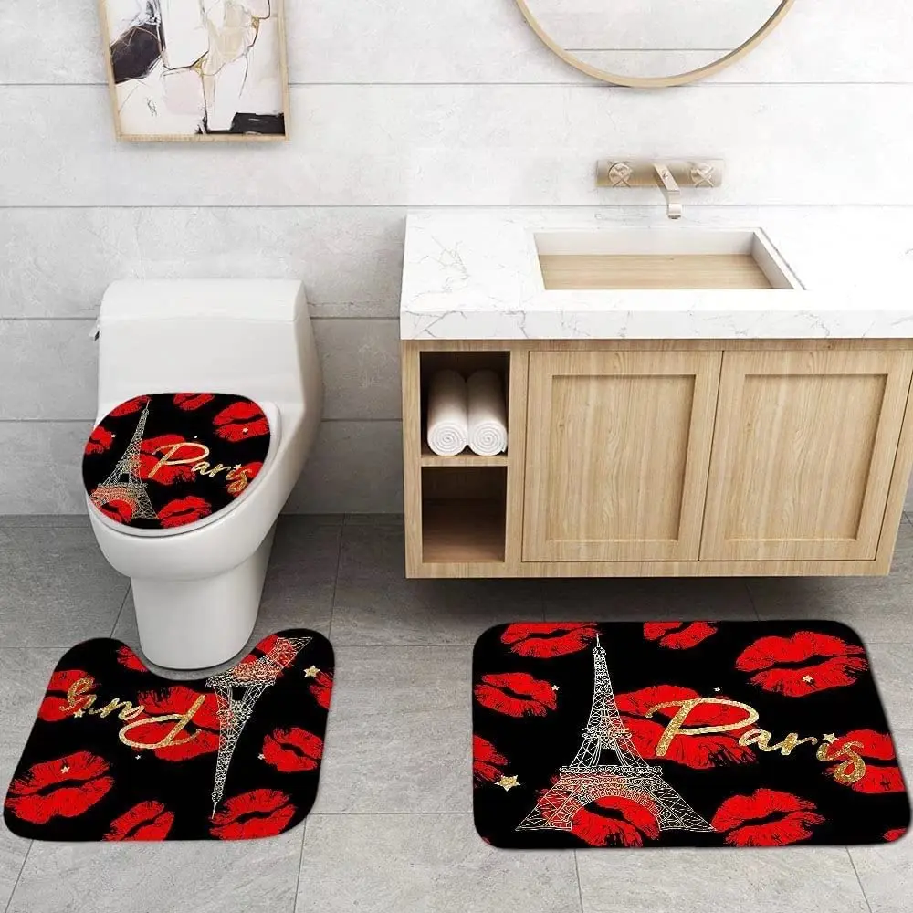 Glam Bathroom Bath Mats, image size:1000x1000