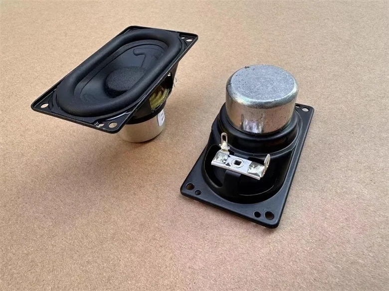 GHXAMP For JBL FLIP 7 Rectangular (80x45mm) Neodymium Full-Range Speaker 2PCS