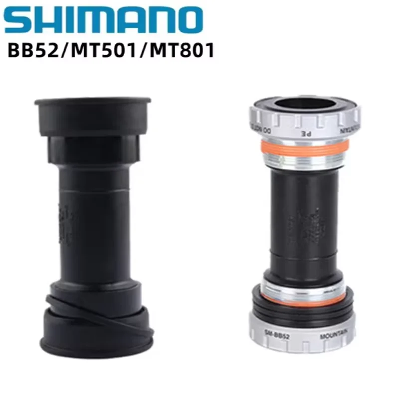 Bicycle bottom bracket Shimano DEORE XT SLX MT800 MT801 BB52 MT501 BB93 BB80 68mm/73mm 89.5/92mm Press BB For M5100 M6100 M7100