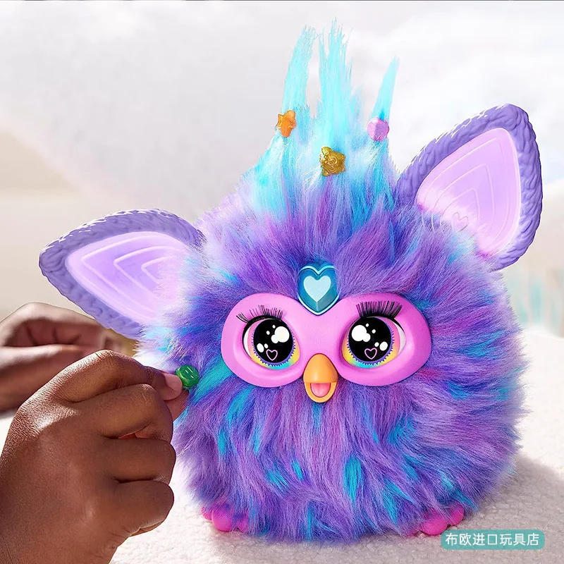 Butter Furby Elf Purple Surprise, 15 accessoires de mode, peluche  interactive, chant et phtalPlush Butter Pet, nouveau - AliExpress