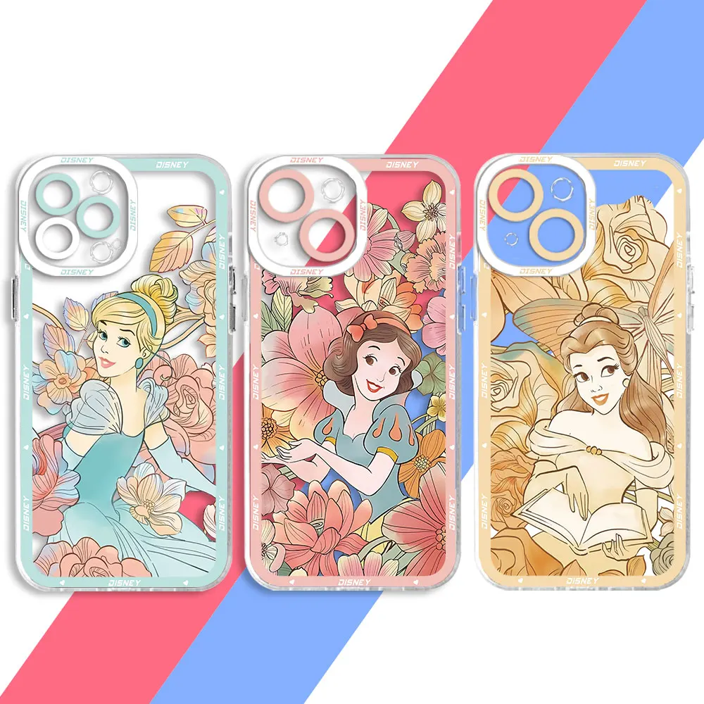 Custodia Per Samsung Galaxy S24 S21 S10 S23 Ultra S22 Plus Note 20 Ultra 10 Plus S20Fe Disney Princess Snow White Cover