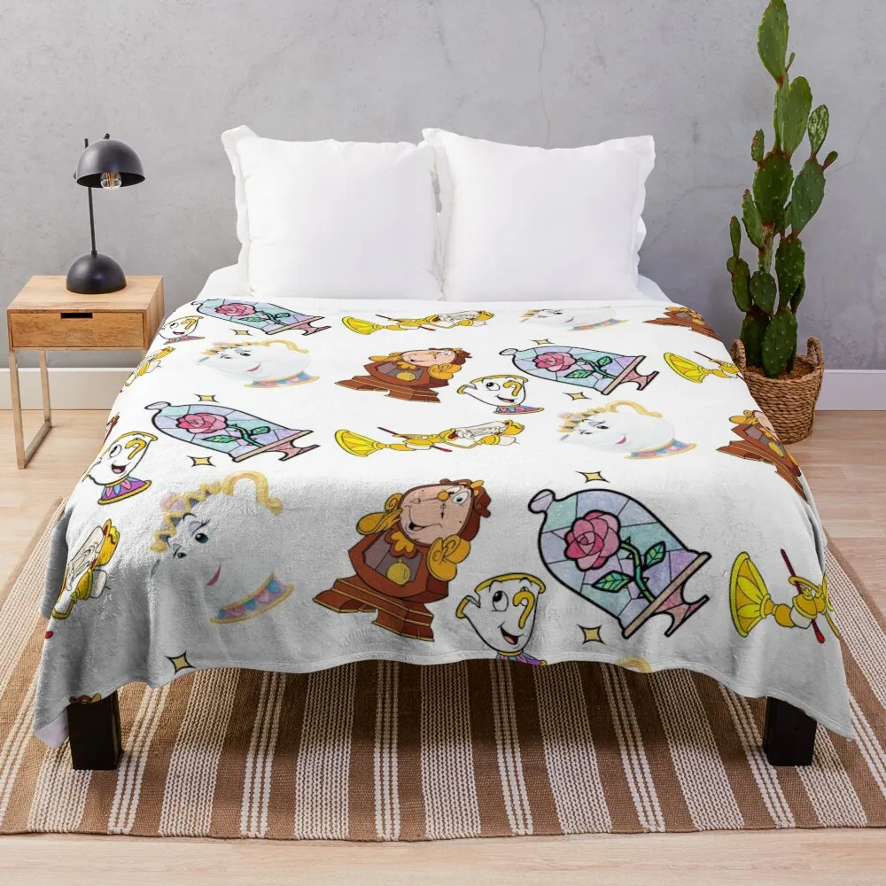 

beauty Throw Blanket Cute warm winter for winter Thermal Blankets