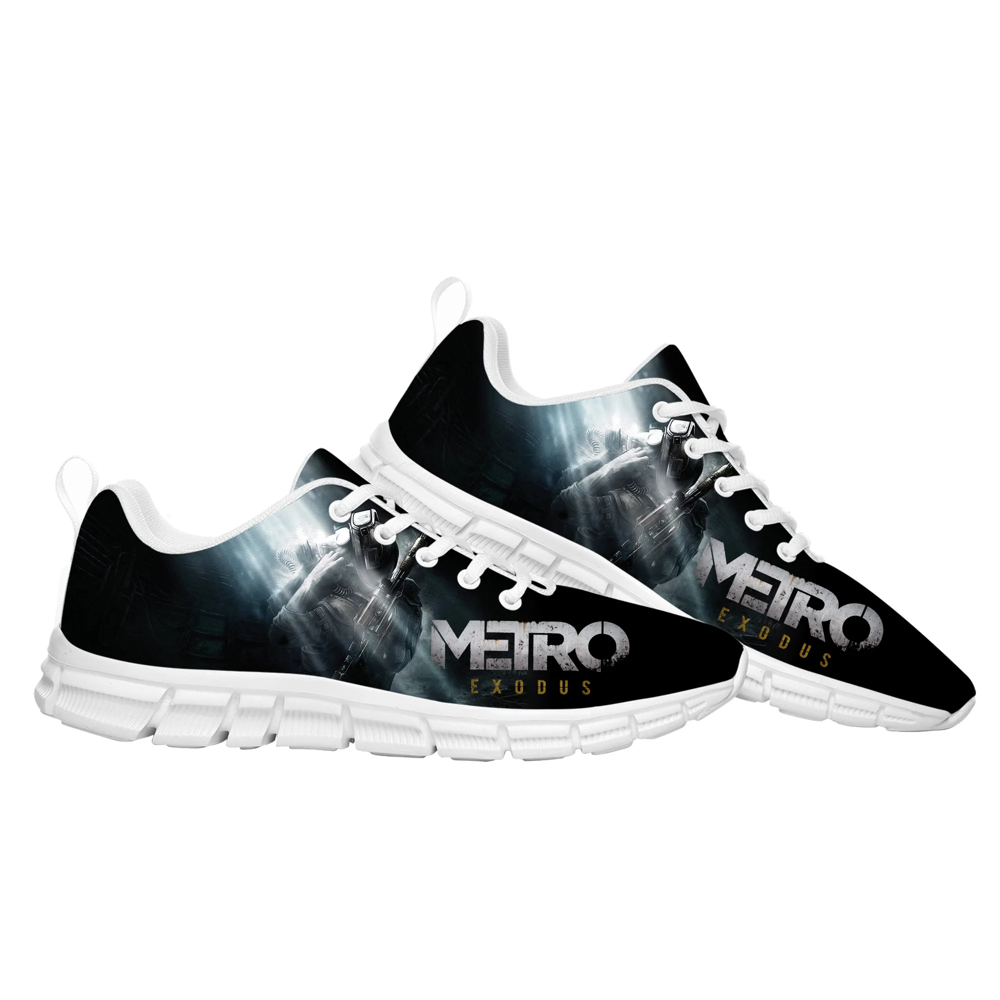 

Metro Exodus Sports Custom Shoes High Quality Cartoon Game Mens Womens Teenager Fashion Sneaker Tailor Made Couple Built Shoes