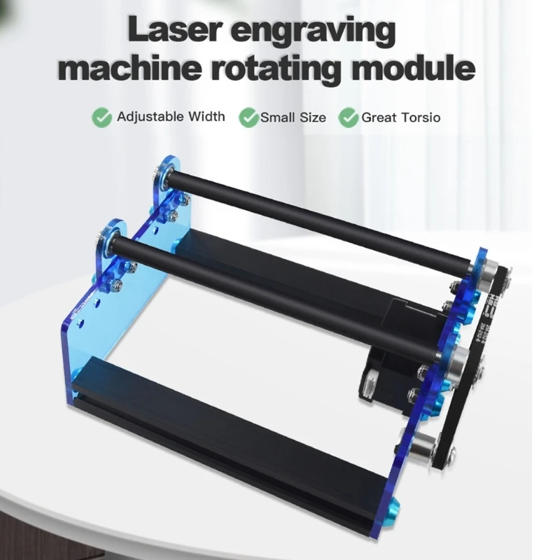 3D Printer Engraving Machine Y-axis Rotary Roller Engraving Module with Motor for Engraving Cylindrical Dropship