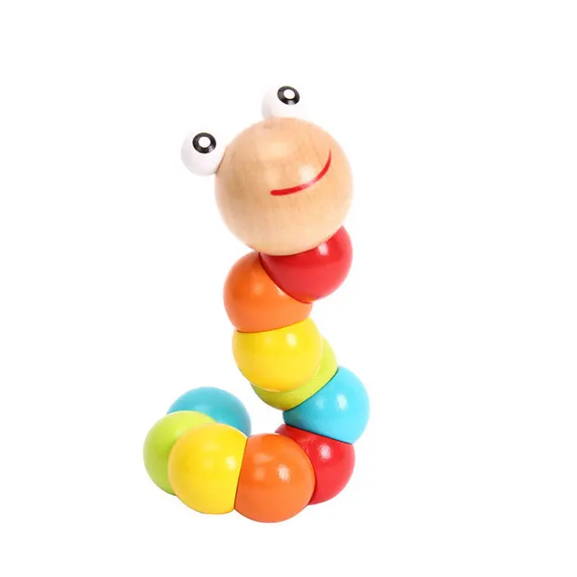 Montessori Wooden Toys for Babies 1 2 3 Years Baby Development Games Child Wood Puzzle for Kids Educational Sorting Stacking Toy