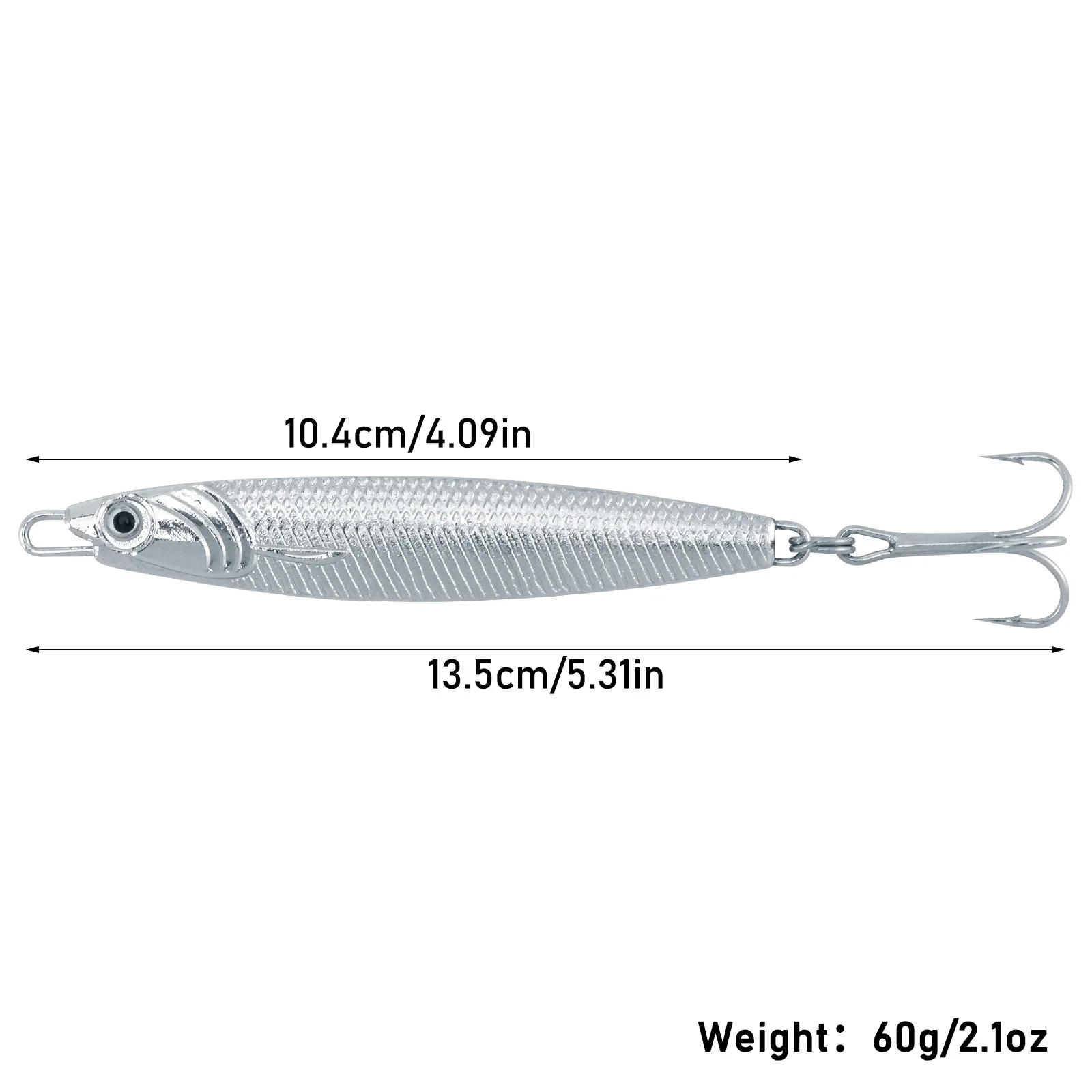 10 MIXED STINGER LURES 40g GAME COARSE SEA FISHING SPINNERS PIKE BASS