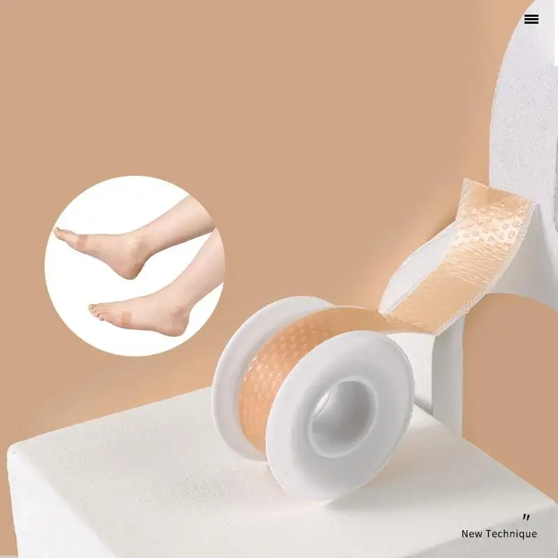 Gel Heel Protector Foot Patches Adhesive Blister Pads 100cm Pain Relief