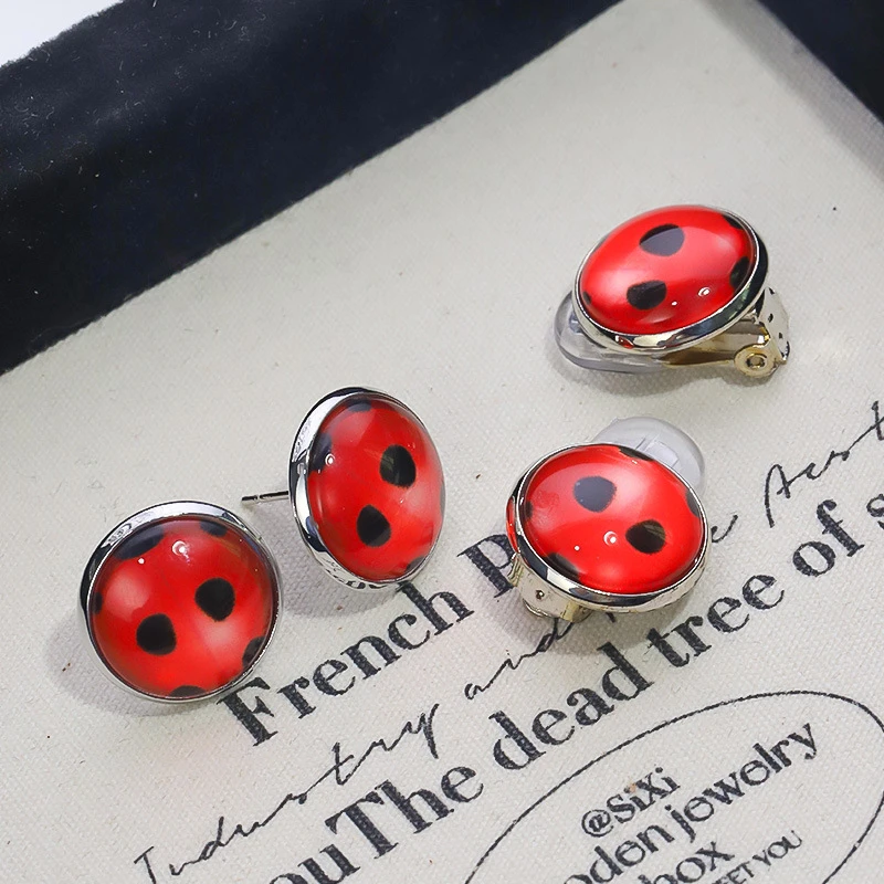 Miraculous Ladybug Earrings Miraculous Ladybug Ladybug Earrings 2025 - Main Image