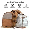Cat Backpack for Travel & Outdoor Oxford Fabric Pet Carrier with Expandable Breathable Space Capsule Design Backpack for Cats 4