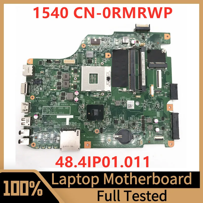 

CN-0RMRWP 0RMRWP RMRWP Mainboard For Dell V1540 1540 Laptop Motherboard 48.4IP01.011 HM57 DDR3 100% Full Tested Working Well